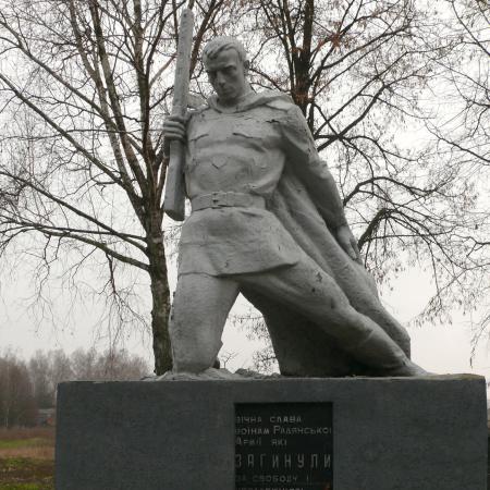 Памятник воинам-односельчанам, с. Девички Переяслав-Хмельницкого района Киевской обл.