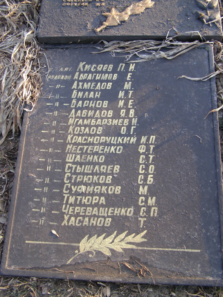 Братская могила в с. Авдотьевка Софиевского района
