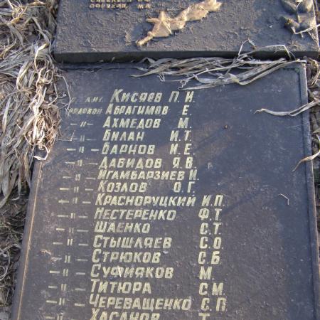 Братская могила в с. Авдотьевка Софиевского района