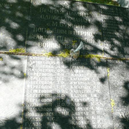 Памятник односельчанам в с. Малый Букрин