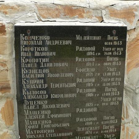 Братская могила воинов 50 Гв. стрелковой дивизии 3 Гв. стрелкового корпуса в г. Харцызск