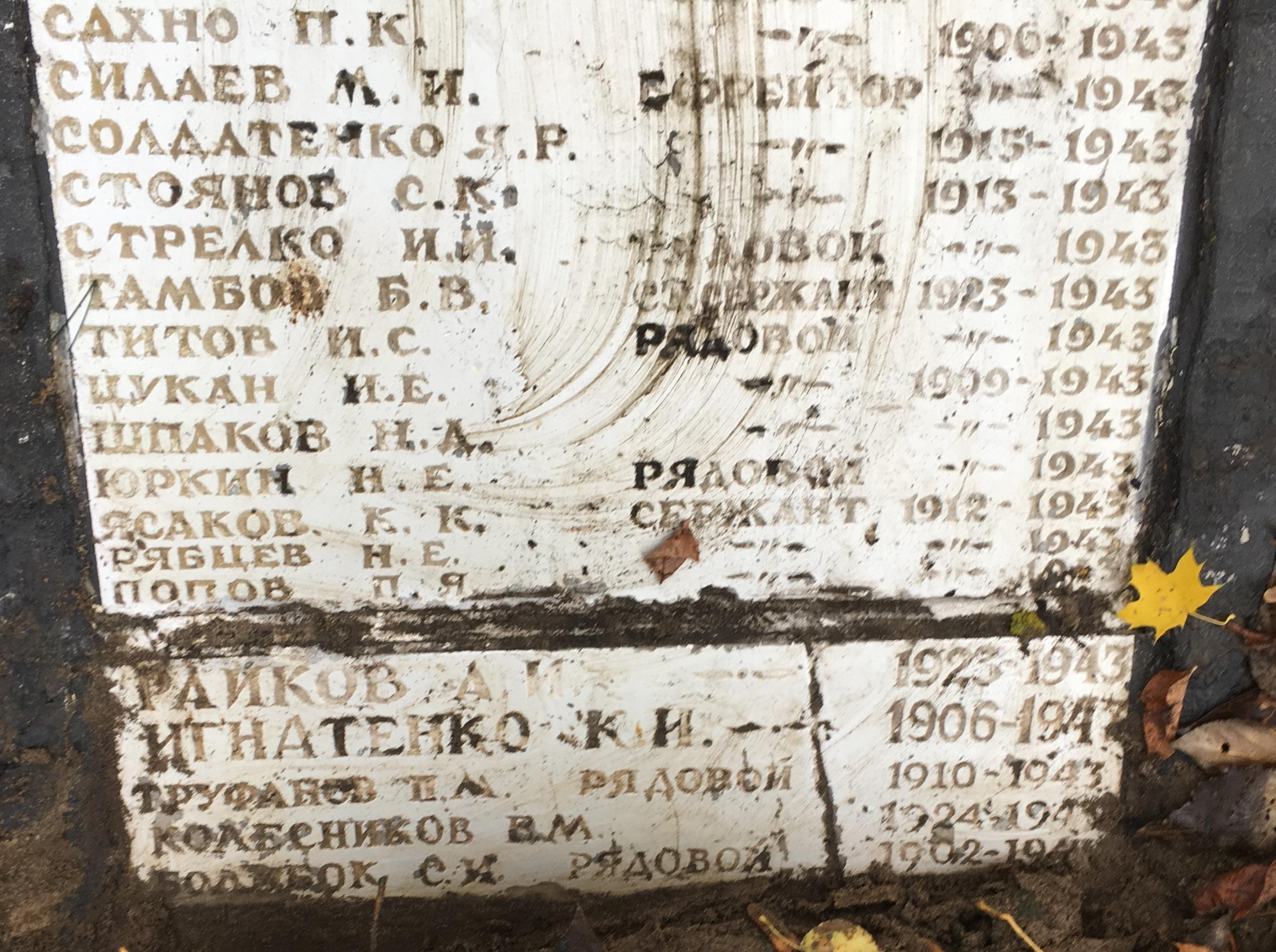 Братская могила в с. Сухолучье Вышгородского района 