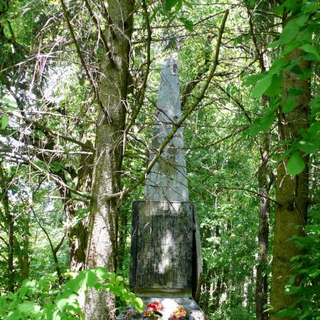 Братская могила и памятник односельчанам в с. Варовичи