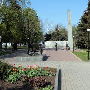 Братская могила в г. Вольнянск Запорожской области