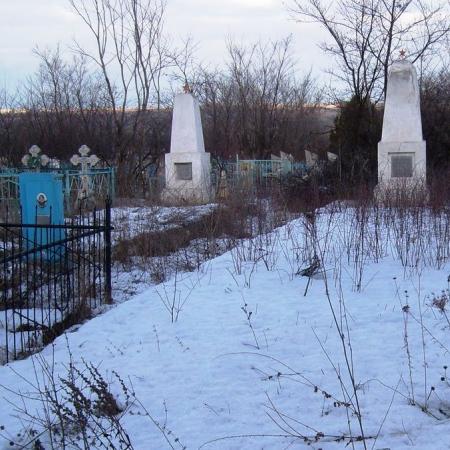 Захоронение военнопленных на поселковом кладбище
