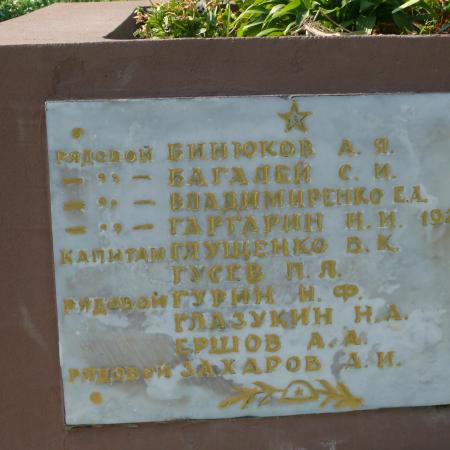 Братская могила в селе Демидов Вышгородского района
