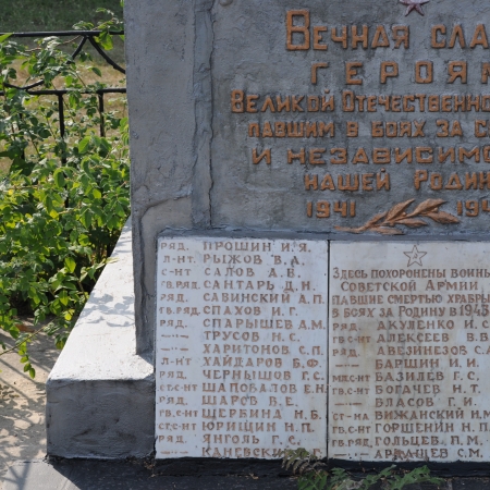 Братская могила в с. Раковка Вышгородского района