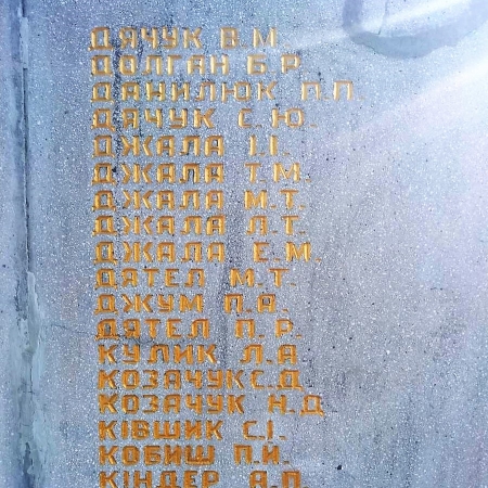 Памятник землякам с. Колодяжное Ковельского района