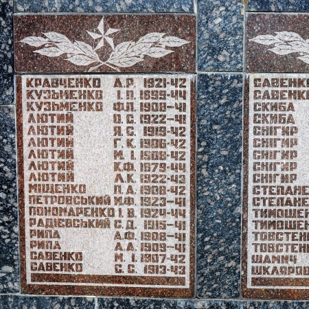 Памятник односельчанам в с. Дмитровка Киево-Святошинского района Киевской обл.