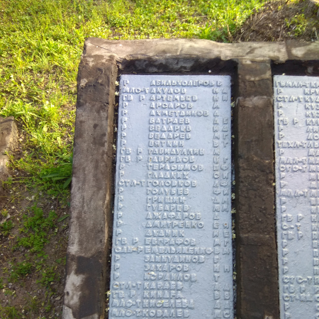 Братские могилы в с. Мосты Верхнеднепровского района