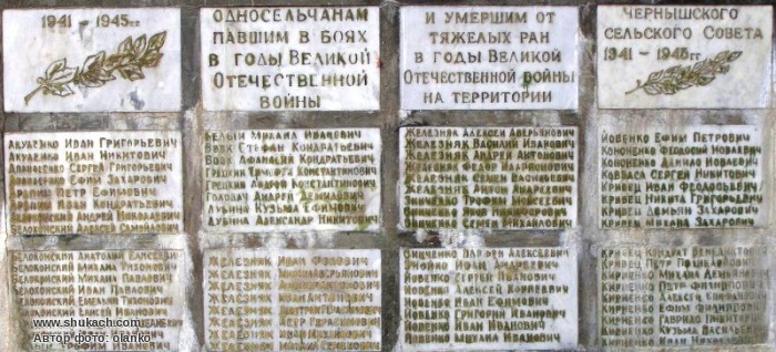 Братская могила в с. Черныш Черниговского района