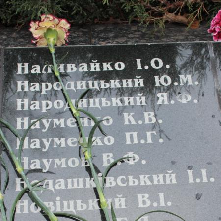 Братская могила в с. Страхолесье Иванковского района