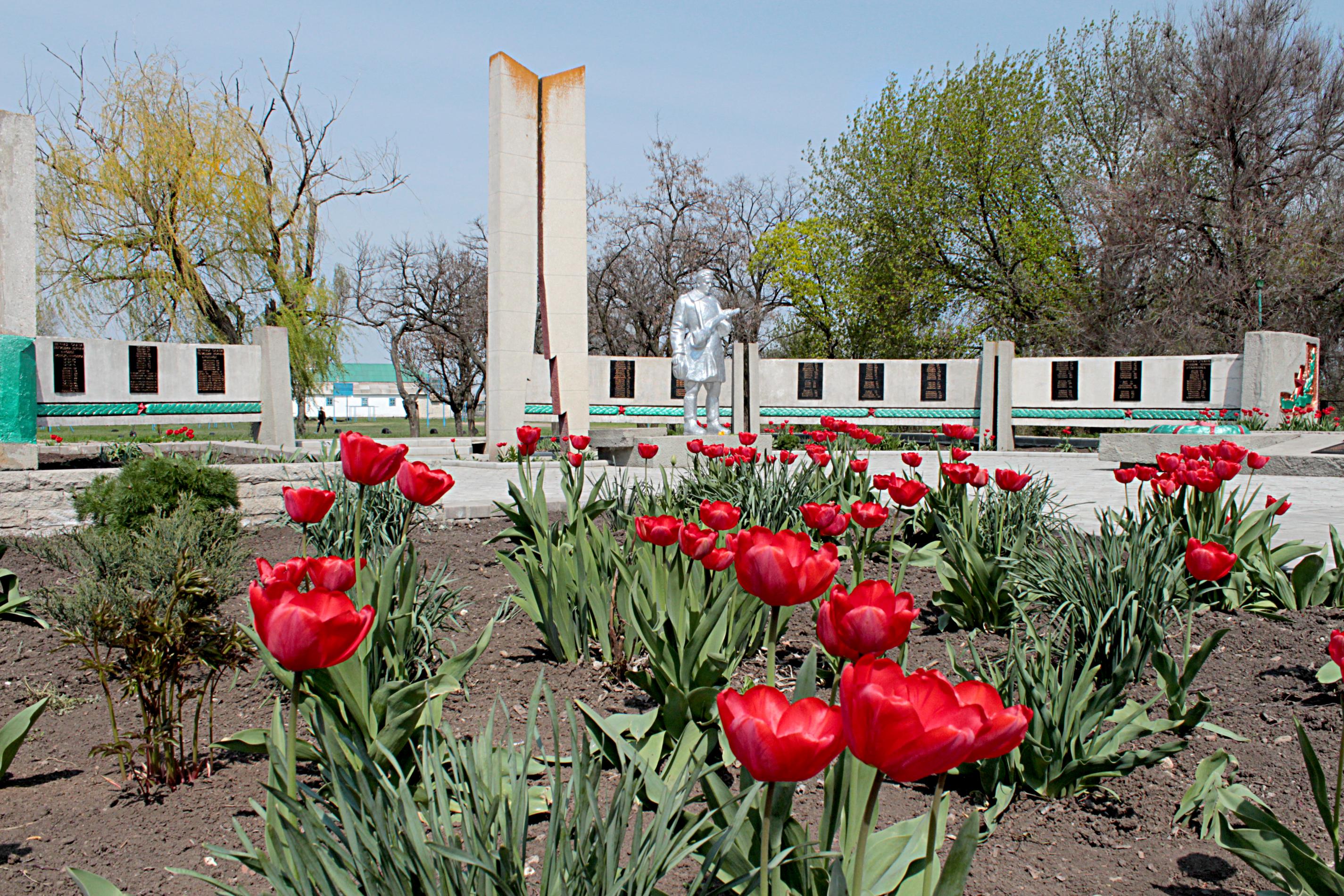 Братская могила в с. Успеновка Гуляйпольского района