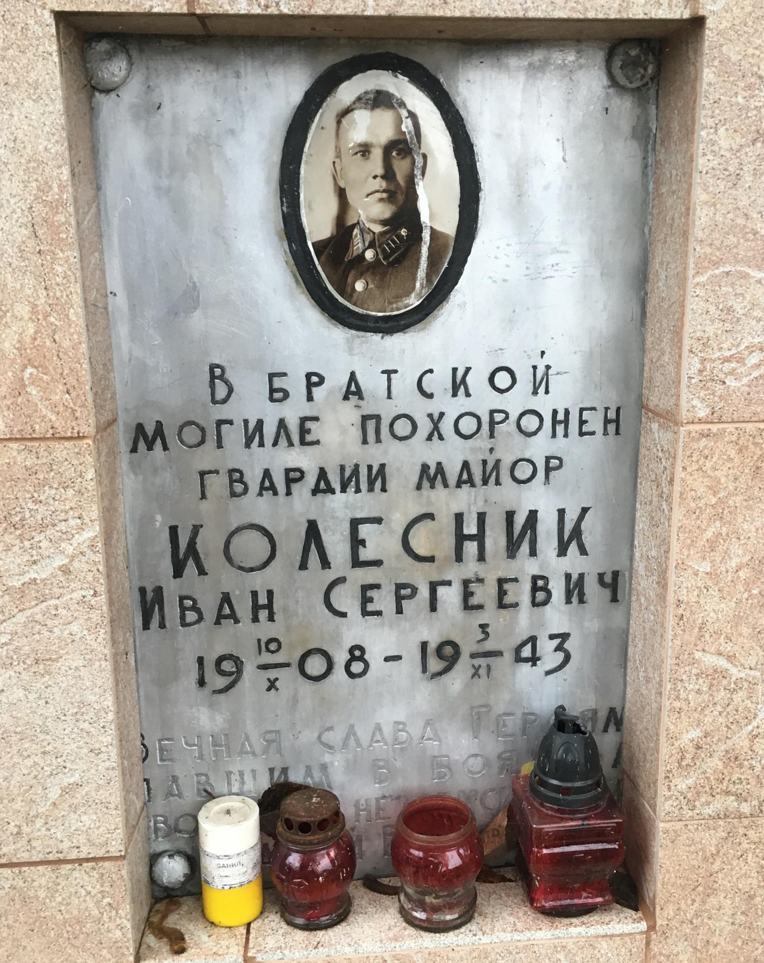 Братская могила в с. Сухолучье Вышгородского района 