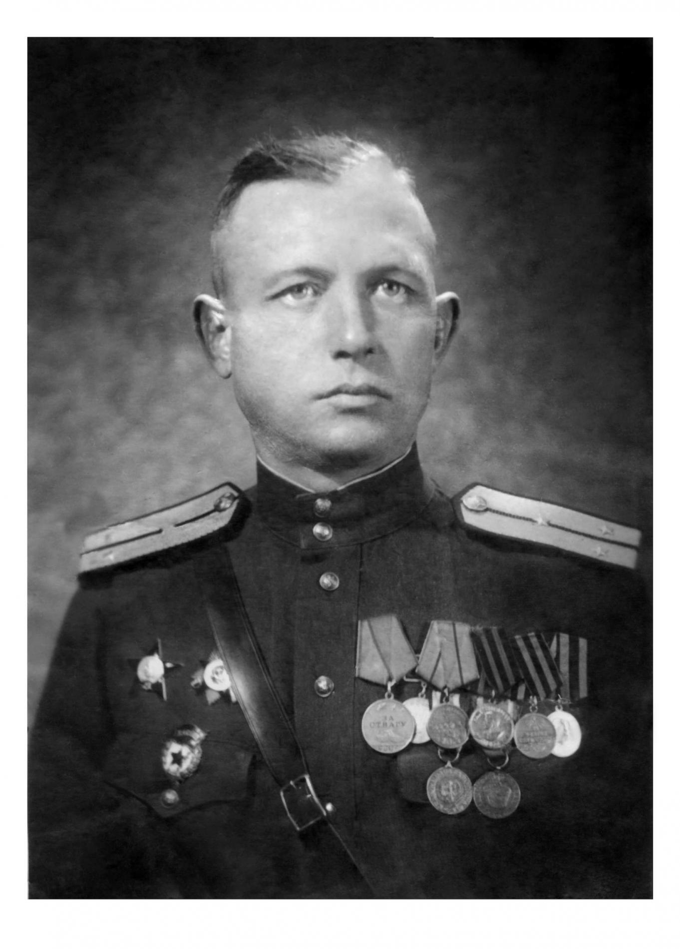 Гвардии старший лейтенант Марчук В.М., Германия, 1945 г.