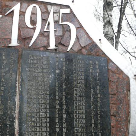 Памятник воинам-односельчанам в с. Ильинцы