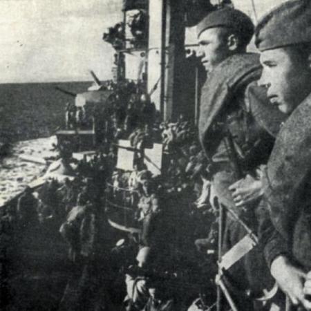 Прорыв крейсера "Красный Крым" в Севастополь 