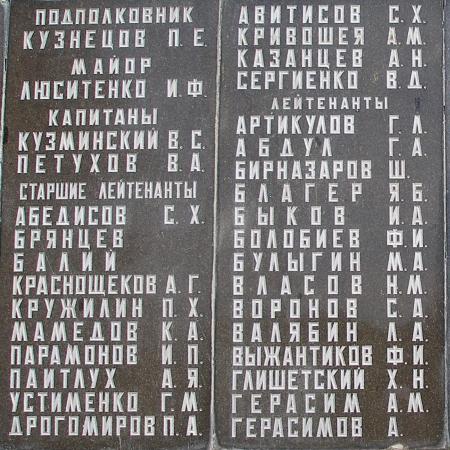 Братская могила Воинов ВОВ п. Терновка (Шули)