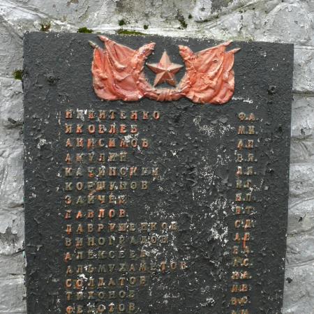 Братская могила в с. Ладыжичи Чернобыльского района