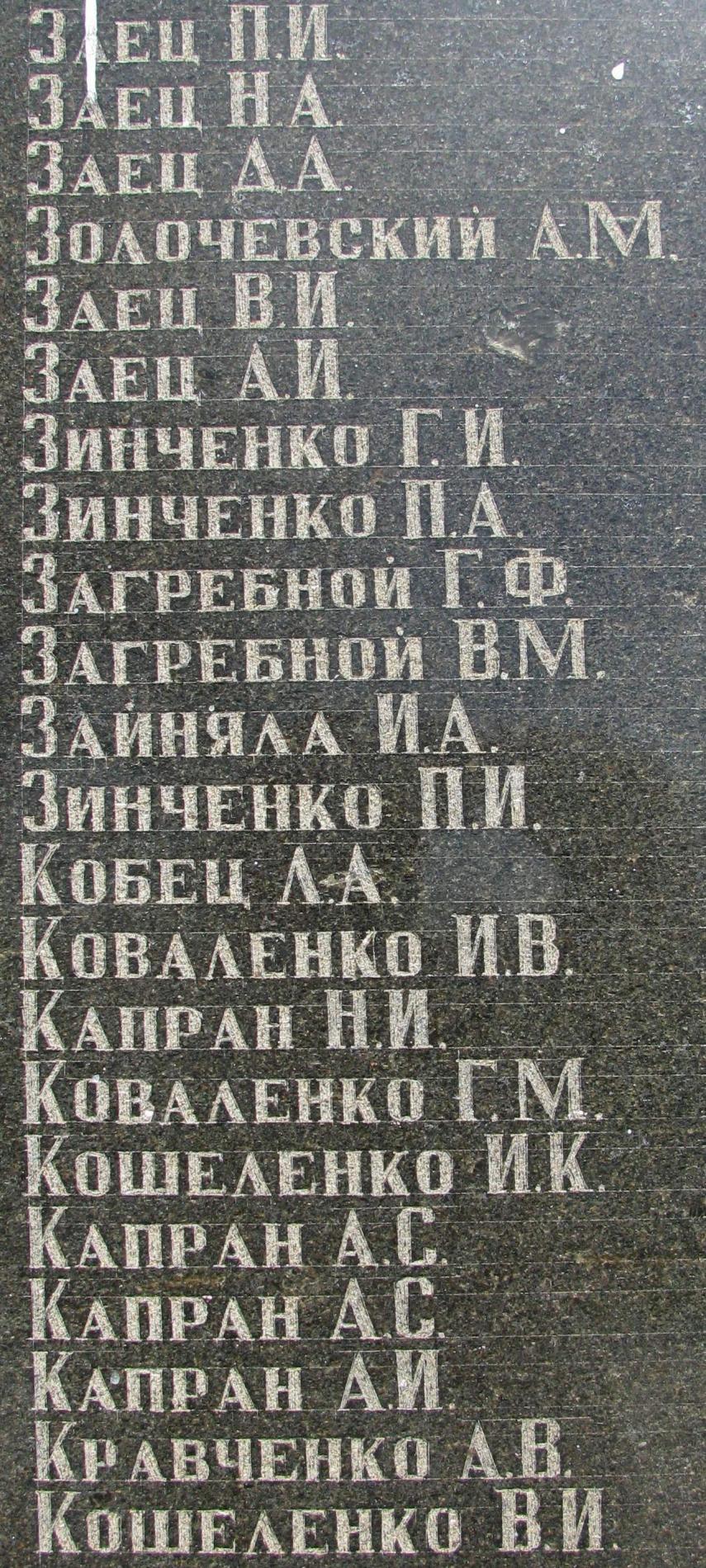 Братская могила Воинов ВОВ с. Старомихайловка Марьинского района Донецкой области