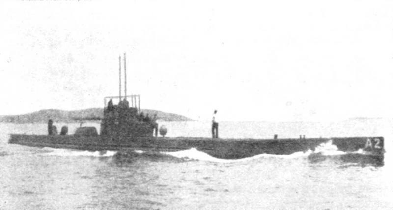 Подводная лодка "А-2"