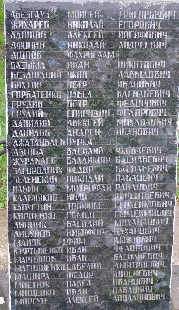 Братская могила по ул. 30 лет Победы в г. Бобровица