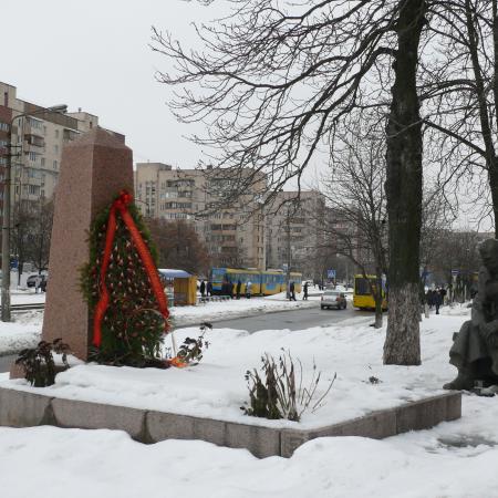 Братская могила на ул. Симиренко, г. Киев