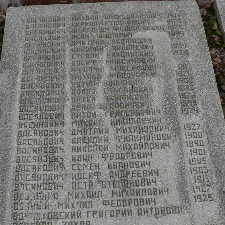 братская могила в с. Мелени Коростенского района
