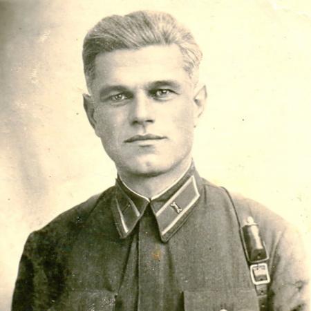 Капитан И. Е. Кипаренко, фото 1940 года