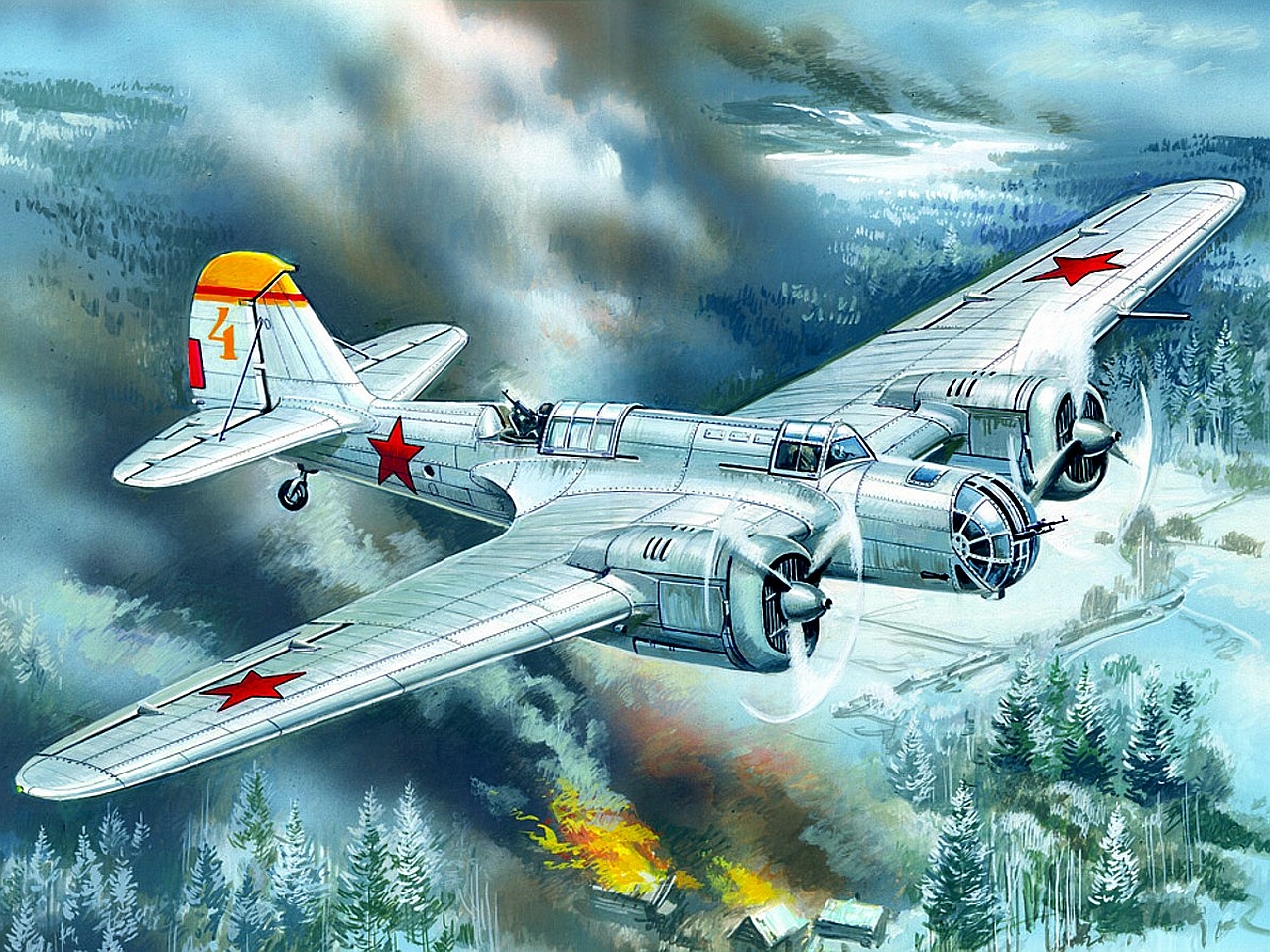 Бомбардировщик СБ-2