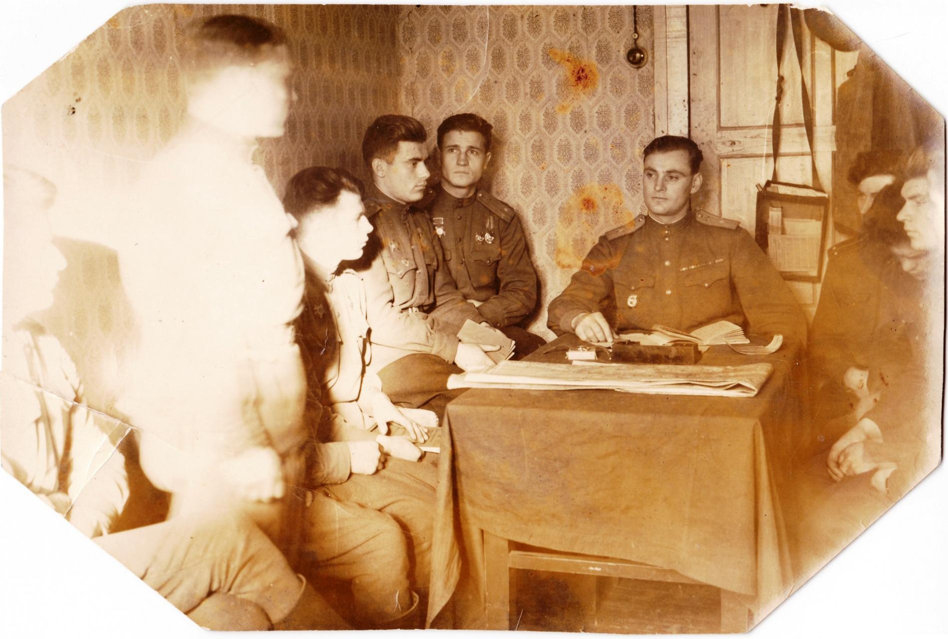 Лето 1944 г., Дончук - гвардии майор