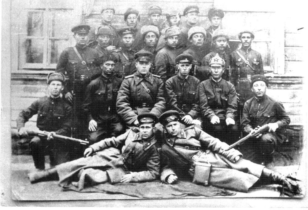 3-й взвод 17 роты, Саратовское пехотное училище, 1944 г.