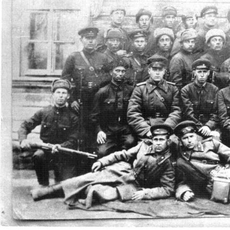 3-й взвод 17 роты, Саратовское пехотное училище, 1944 г.