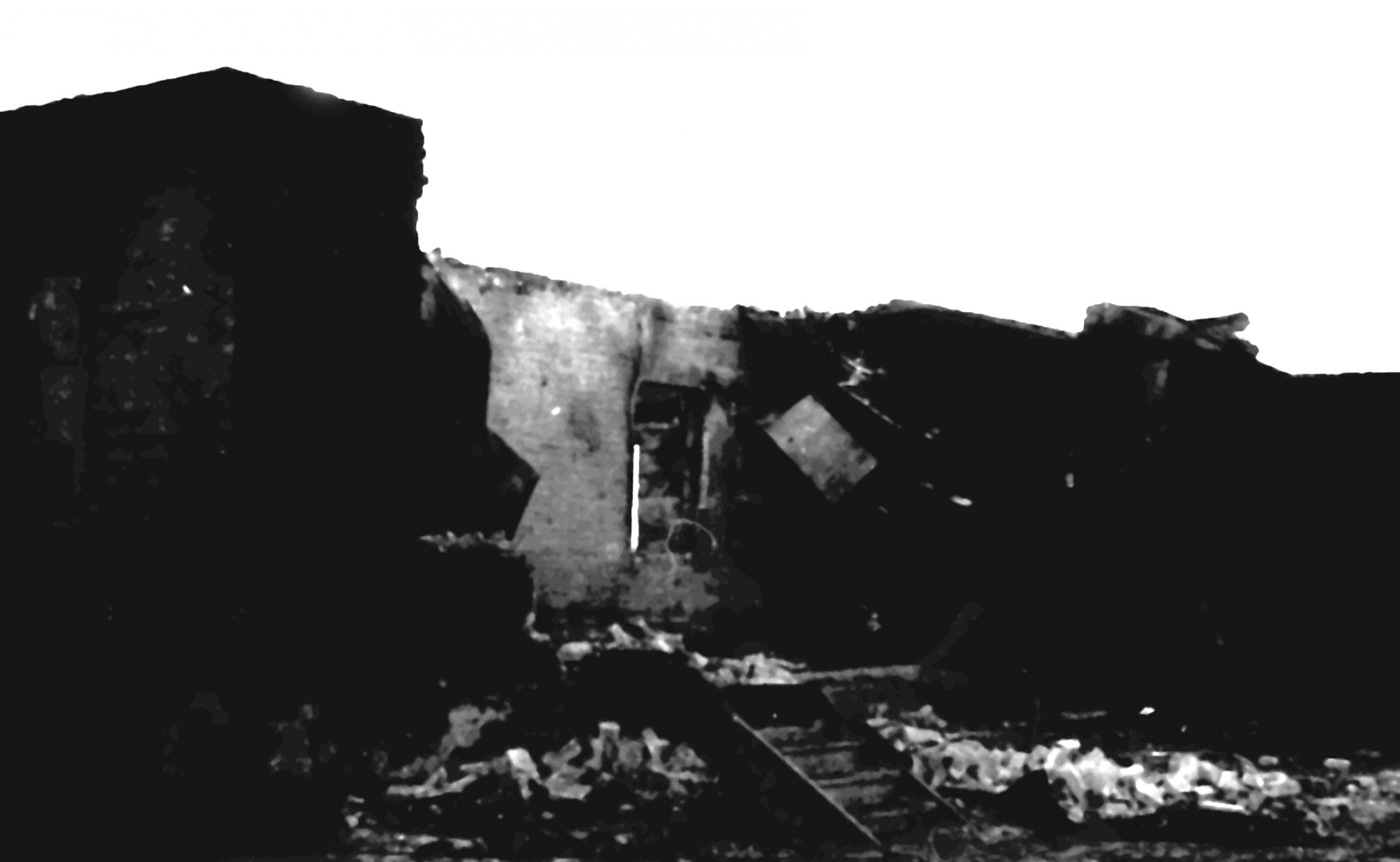 Станица Мечетинская Ростовской области после отхода немецких войск, 1943 год.