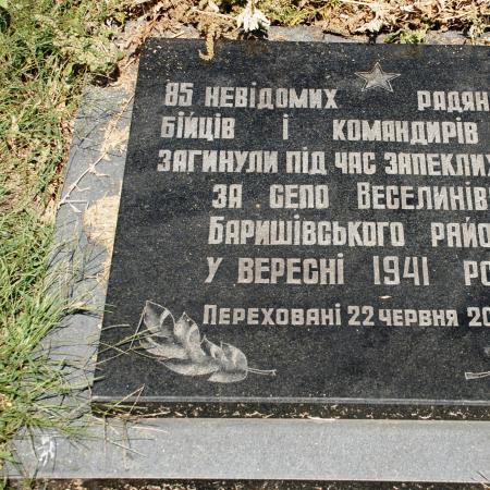 Мемориал в с. Борщев Барышевского района