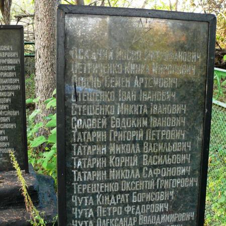 Памятник воинам-землякам в с. Трощин Каневского района