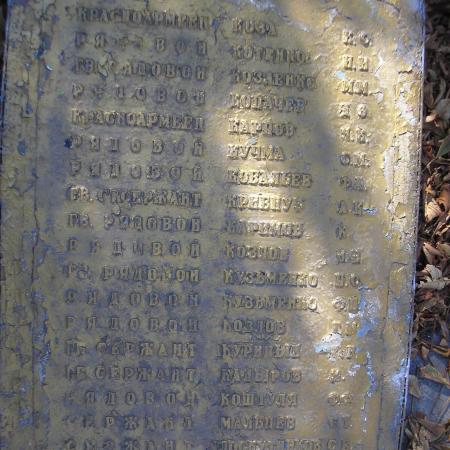 Братская могила в с. Любимовка Вольнянского района