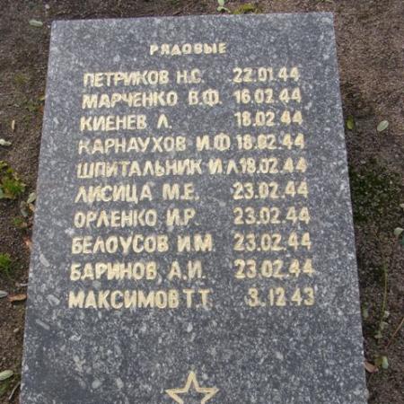 Воинское кладбище в парке им. 40-летия освобождения Днепропетровска
