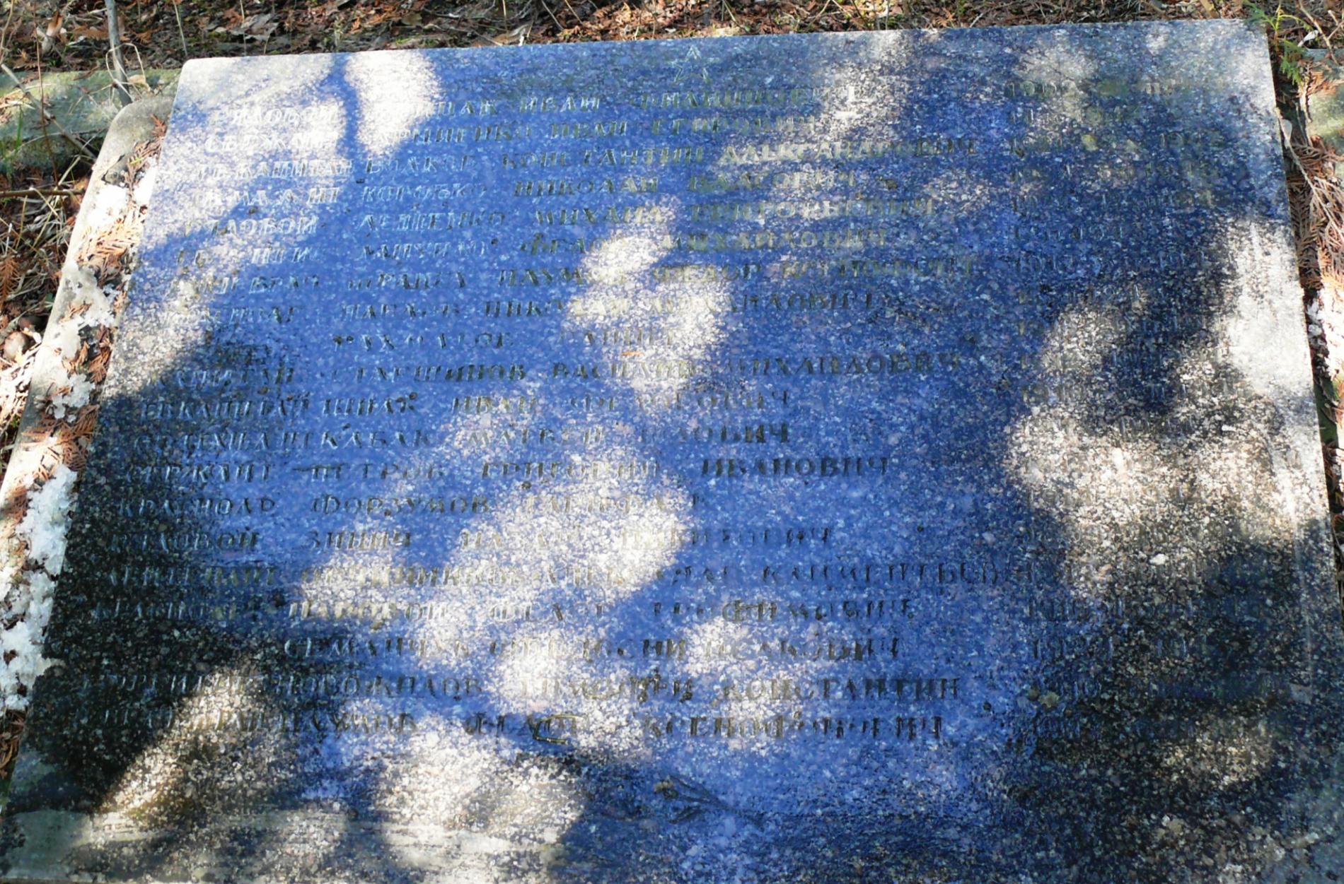 Братская могила на Святошинском кладбище