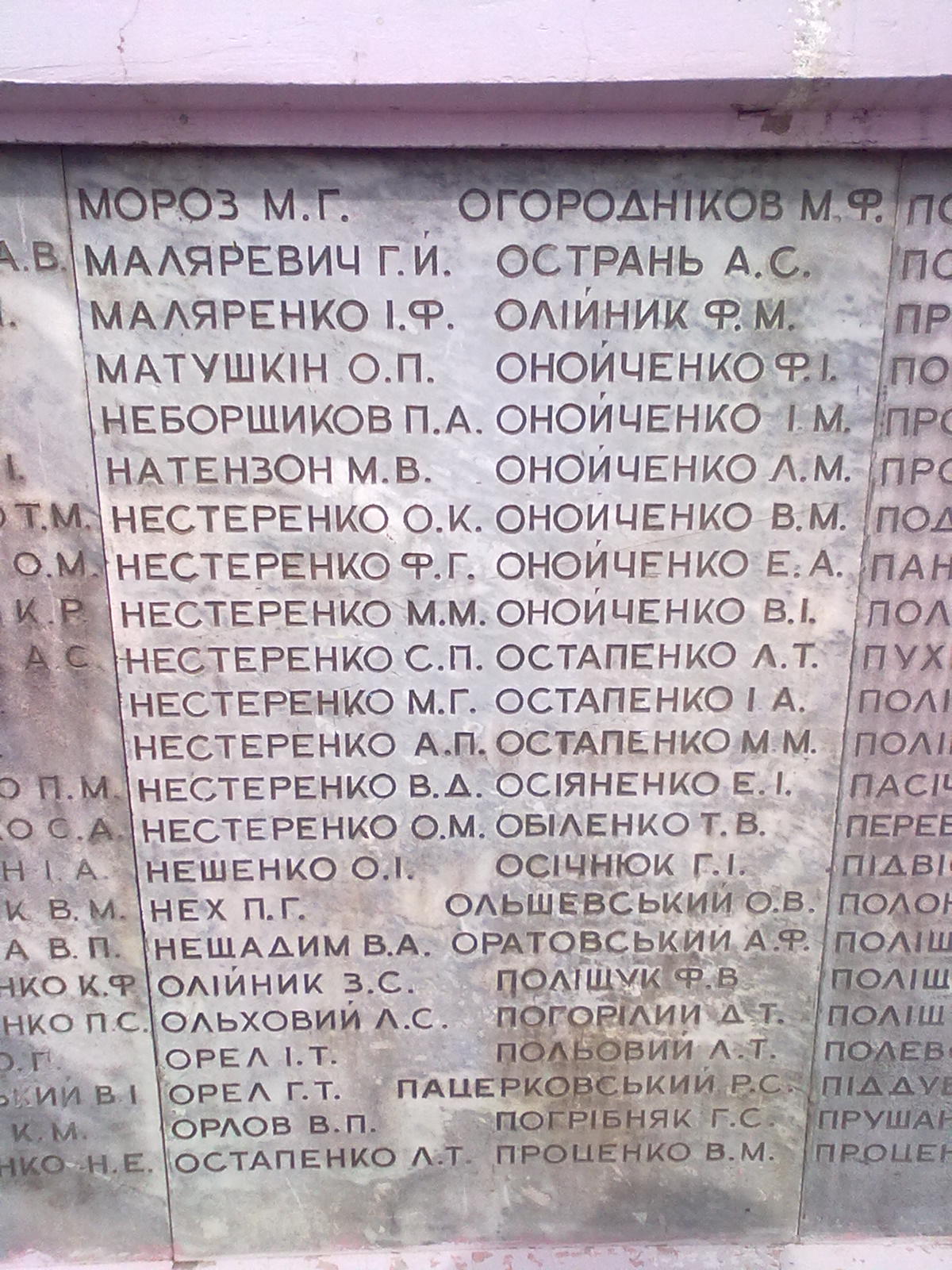Братская могила в г. Тальное Тальновского района