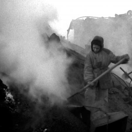 Ростов, 1943 год, зернохранилище.