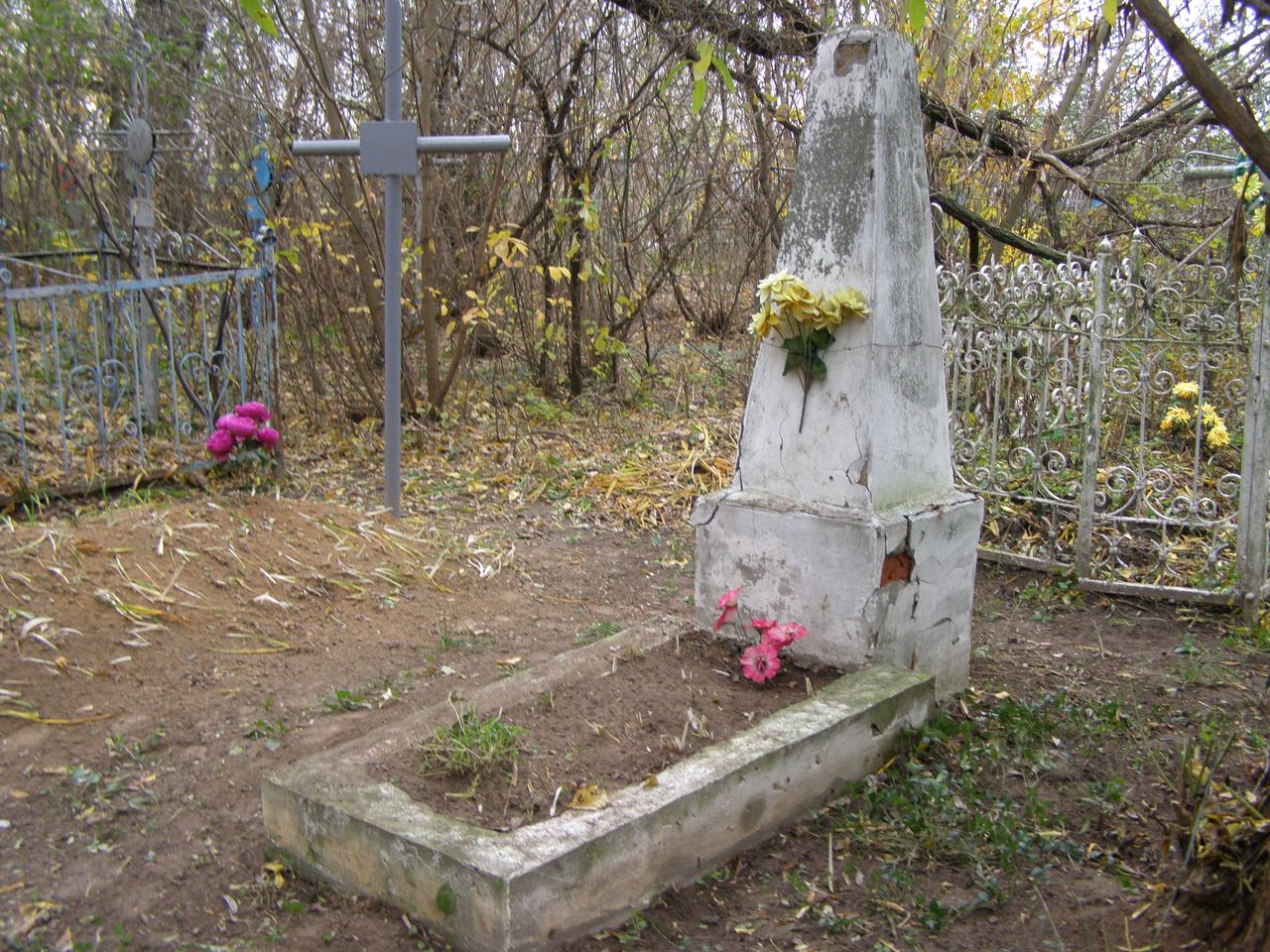 Могила неизвестного солдата в с. Браница Бобровицкого района