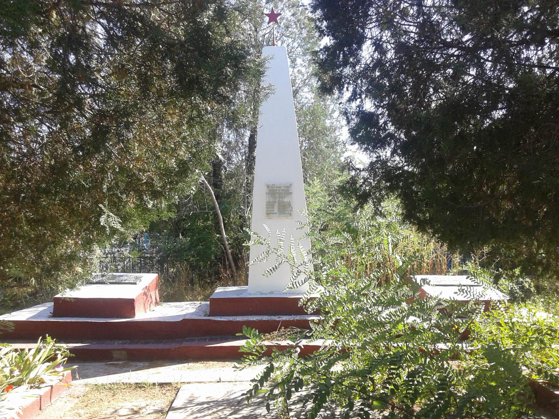 с. Ближние Камыши, братское воинское захоронение