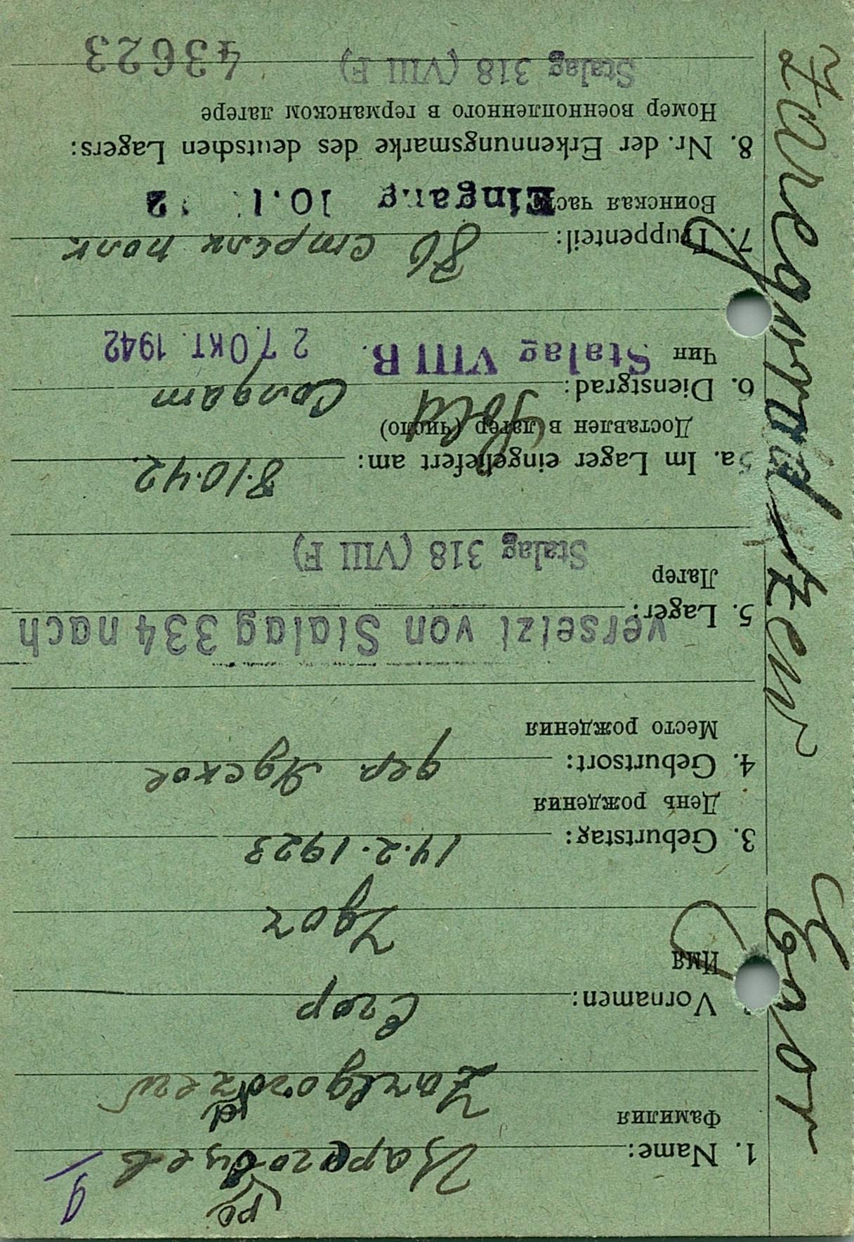 Царегороцев Егор Михайлович