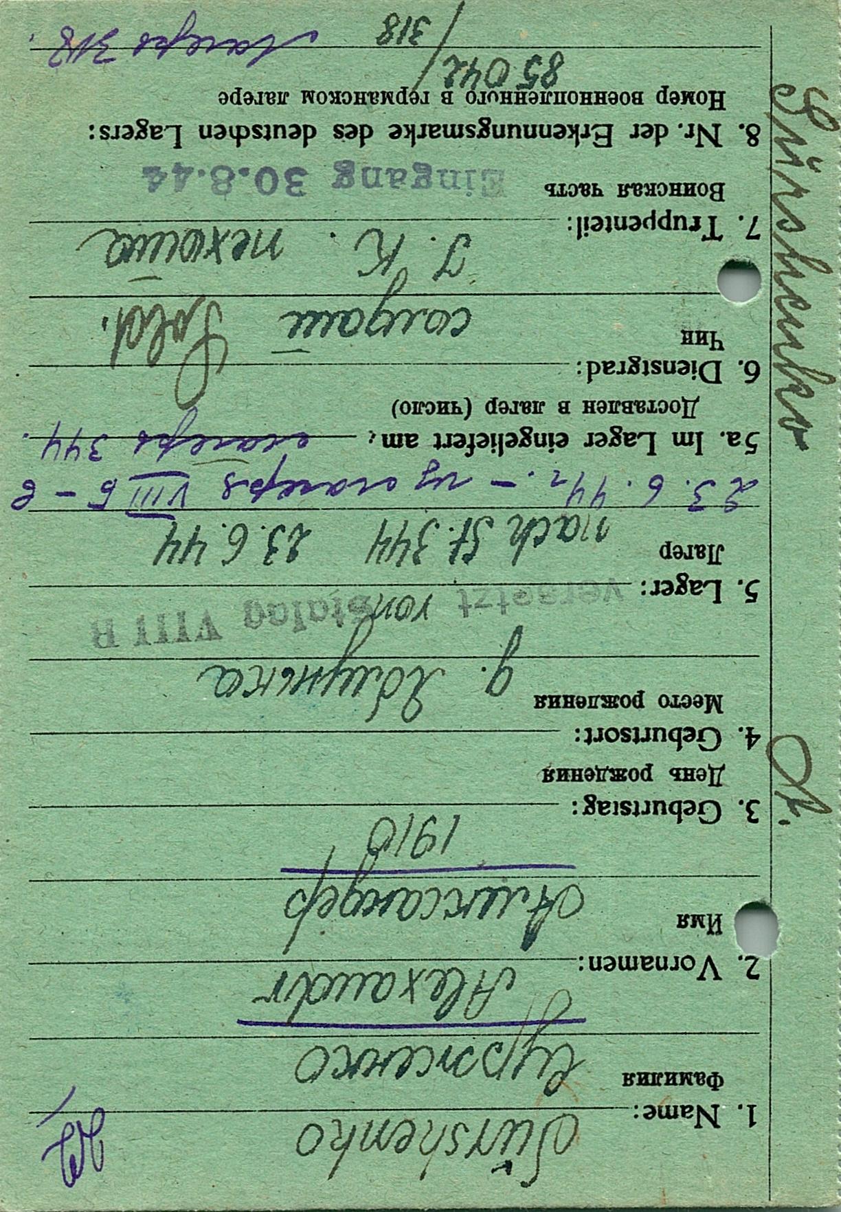 Сурженко Александр Дмитриевич