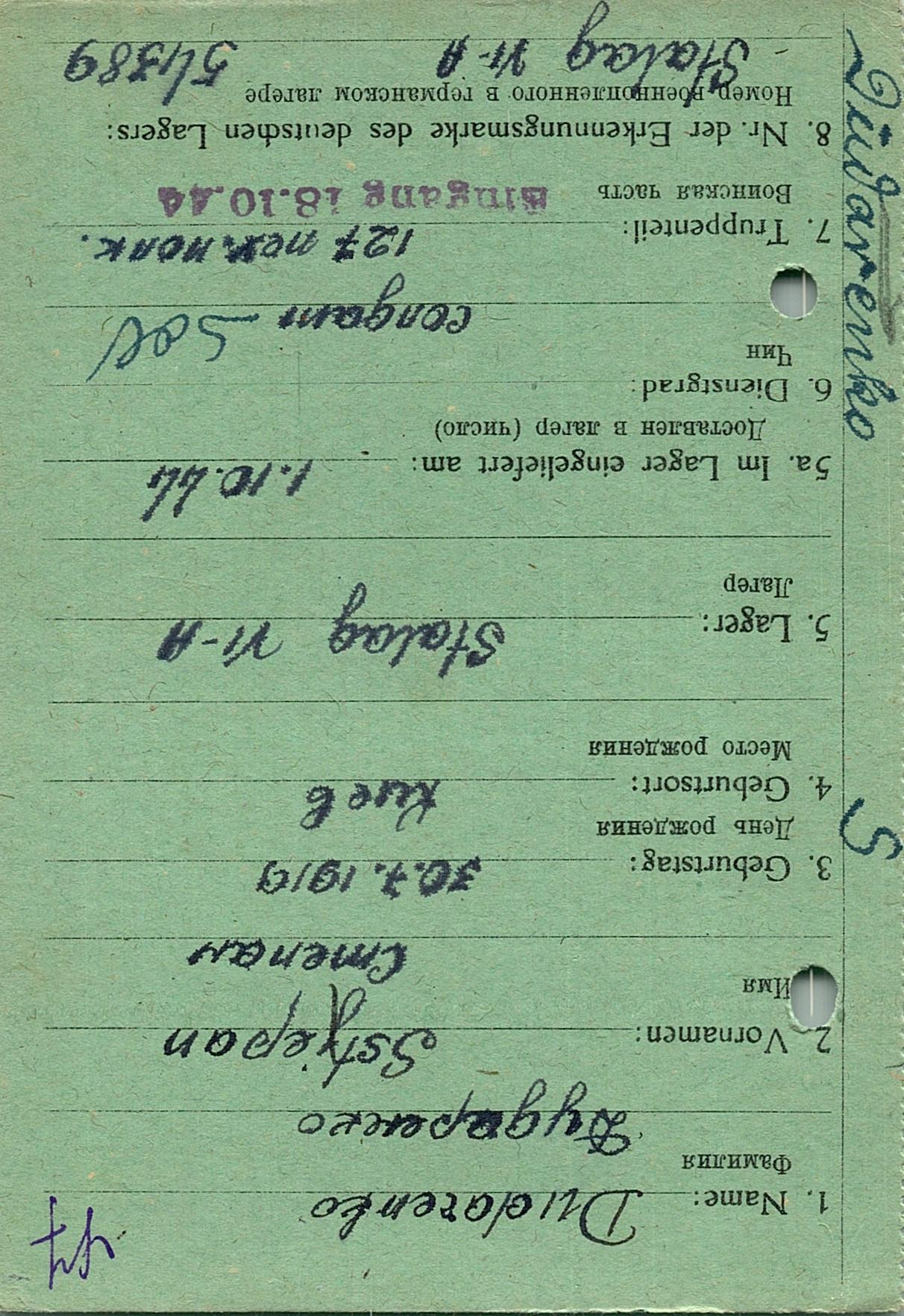 Дударенко Степан Филиппович