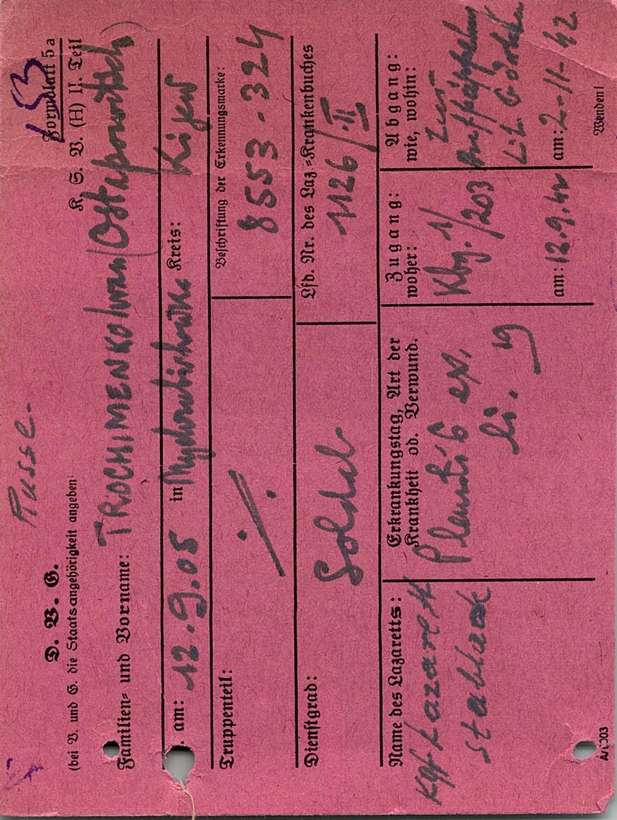 Трохименко Иван Остапович