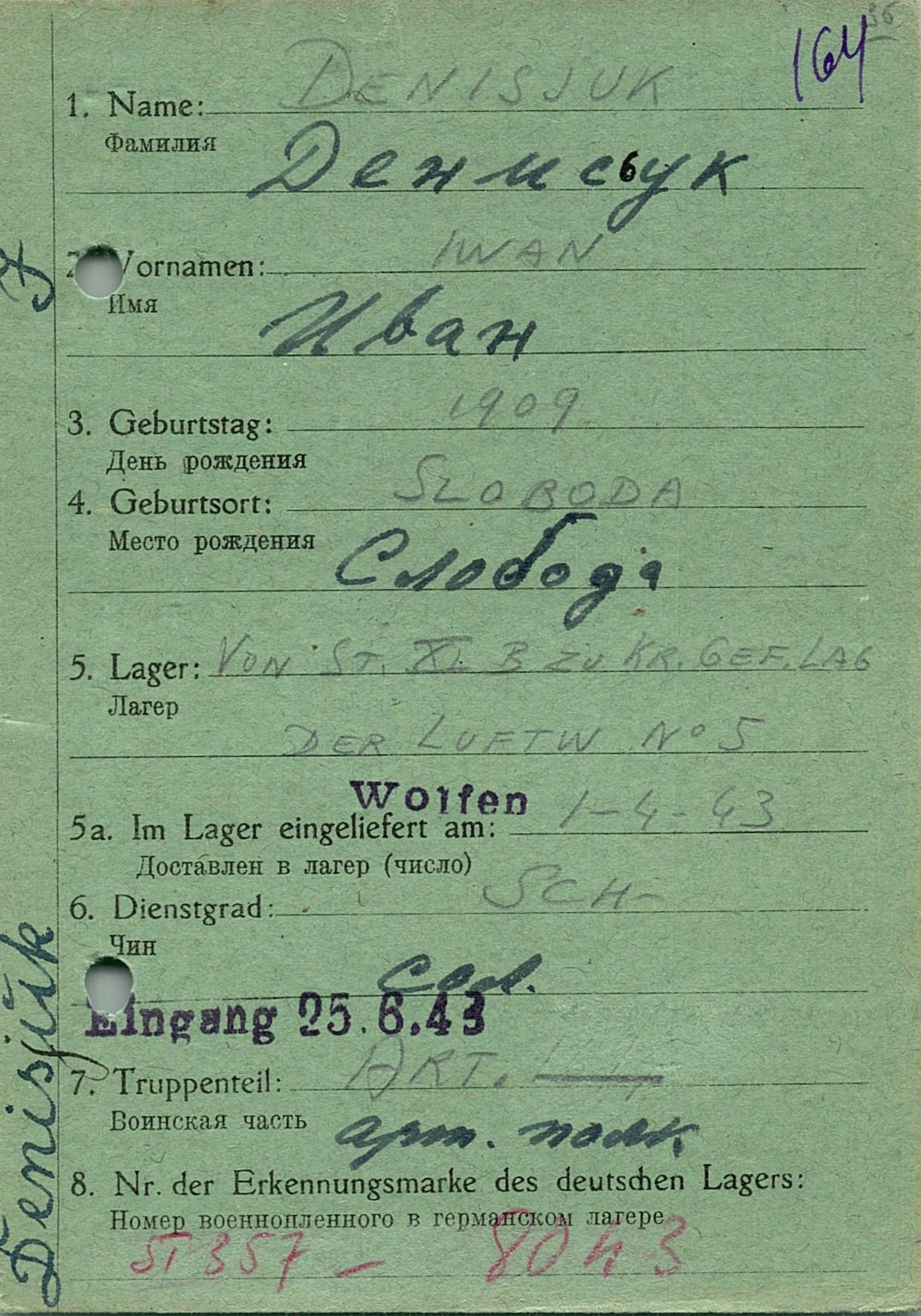 Денисюк Иван Данилович