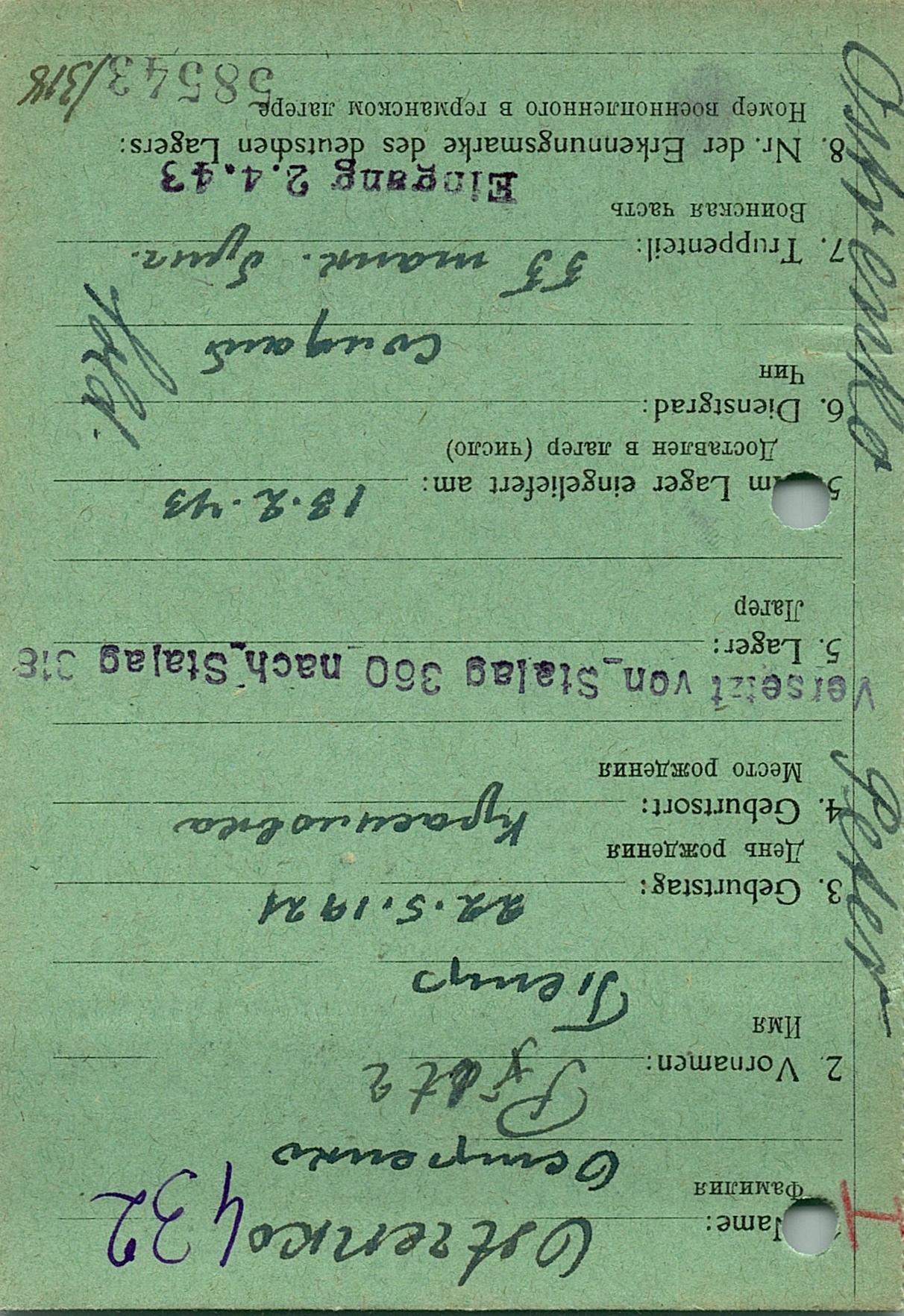 Остренко Петр Феодосьевич