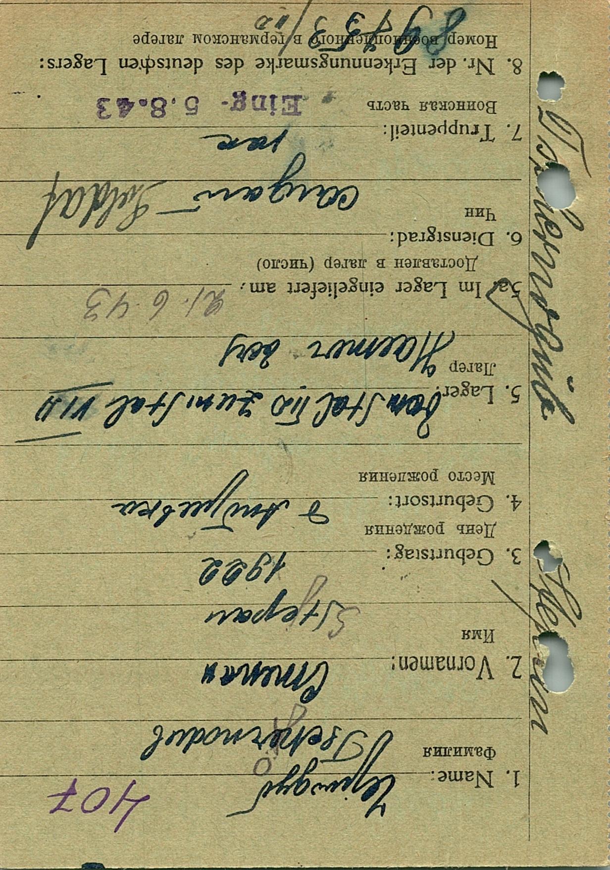 Чернодуб Степан Петрович